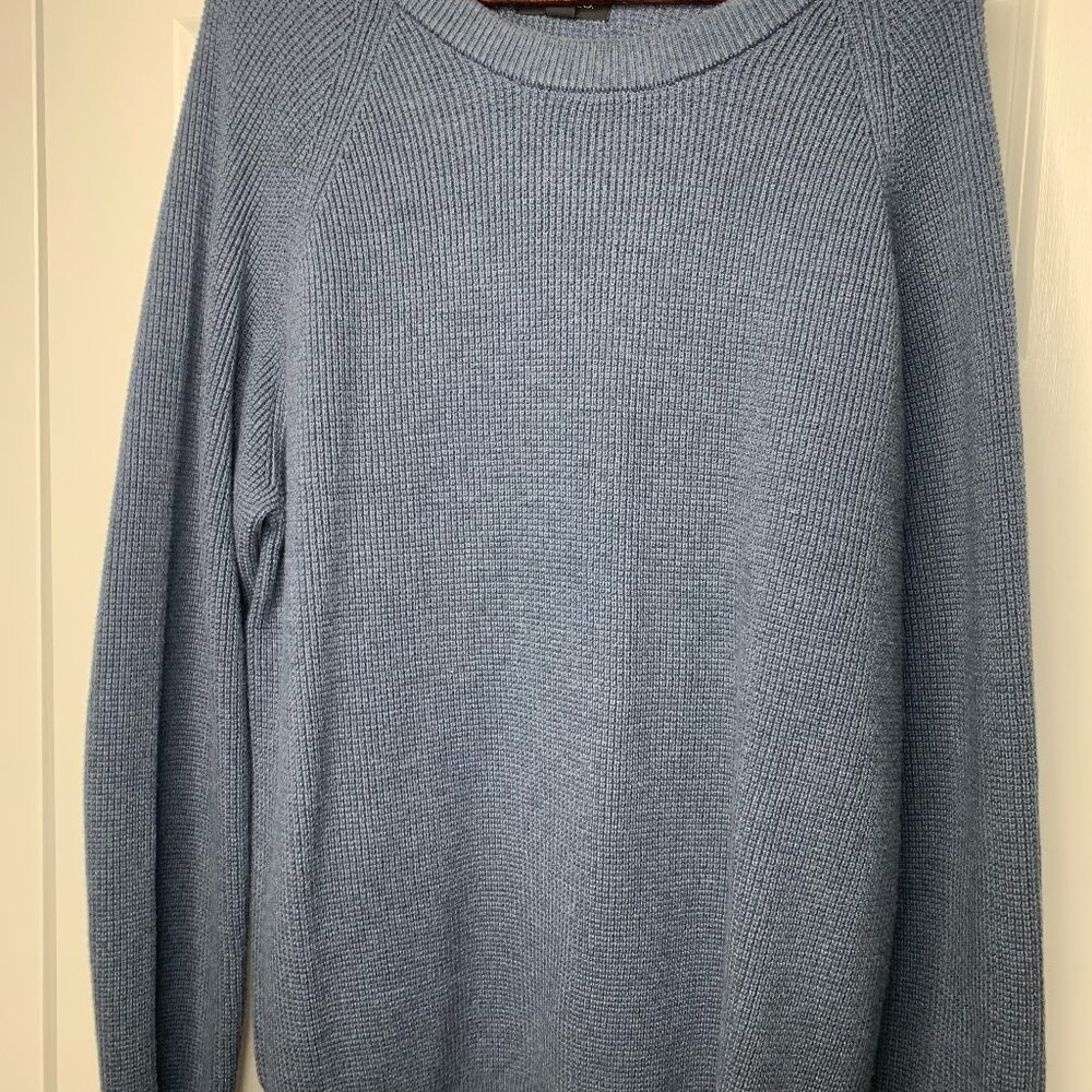 RW&CO Blue Mens Crew Neck Sweater
